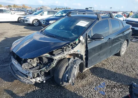 2016 Toyota Prius Three из США, поврежденный, VIN JTDKARFUXG3508702